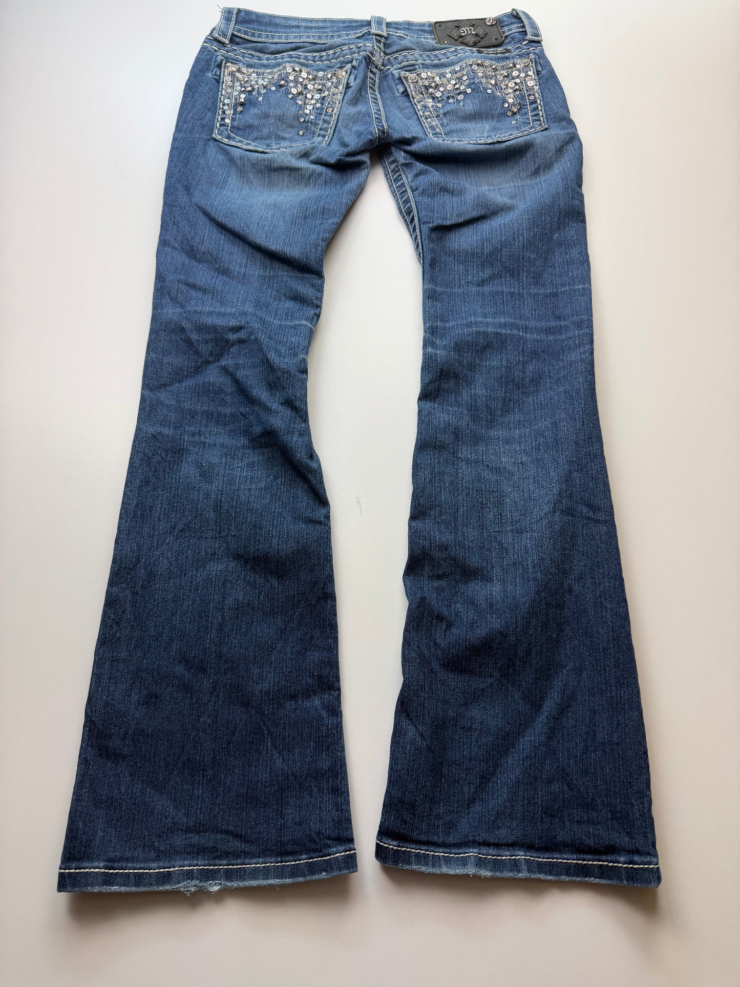 Miss me2000s Flared/Bootcut Low Rise Jeans(S)