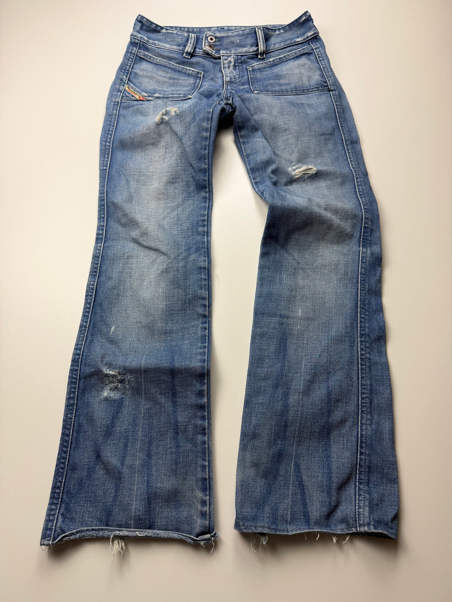 2000sFlared/Bootcut Diesel Jeans (Xxs)