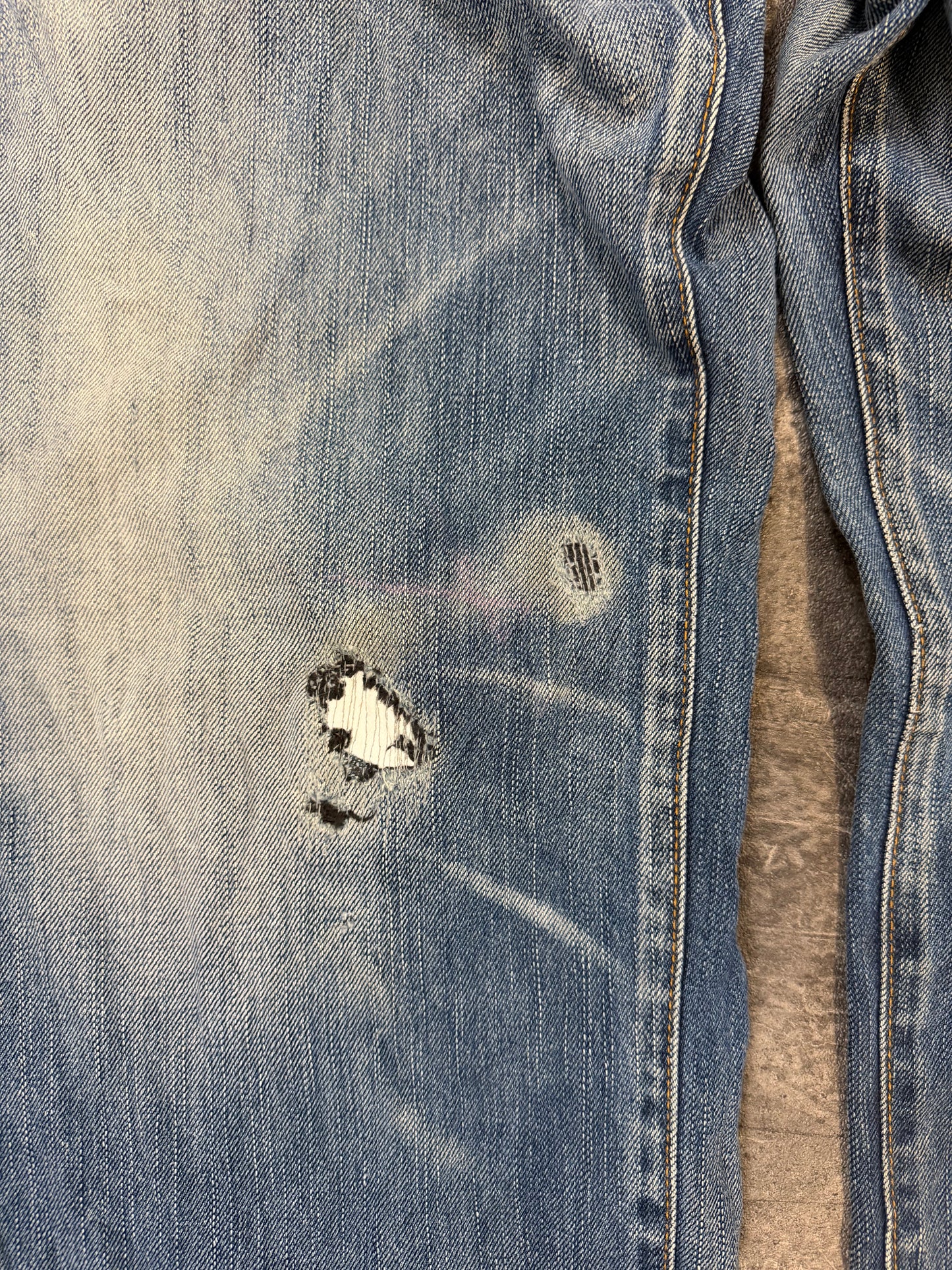 CRAZY WASHED JAPANESE DENIM(L)