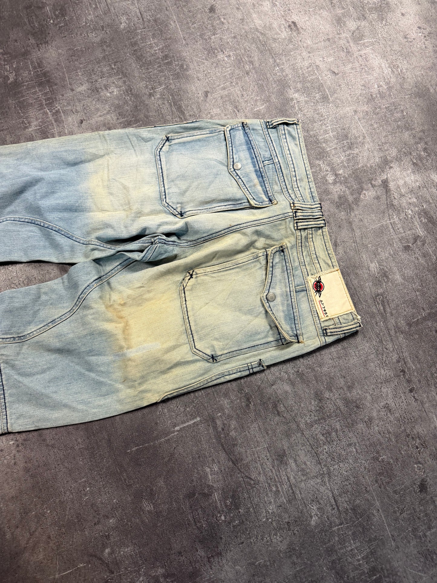 CLEAN WASHED JAPANESE DENIM(M)