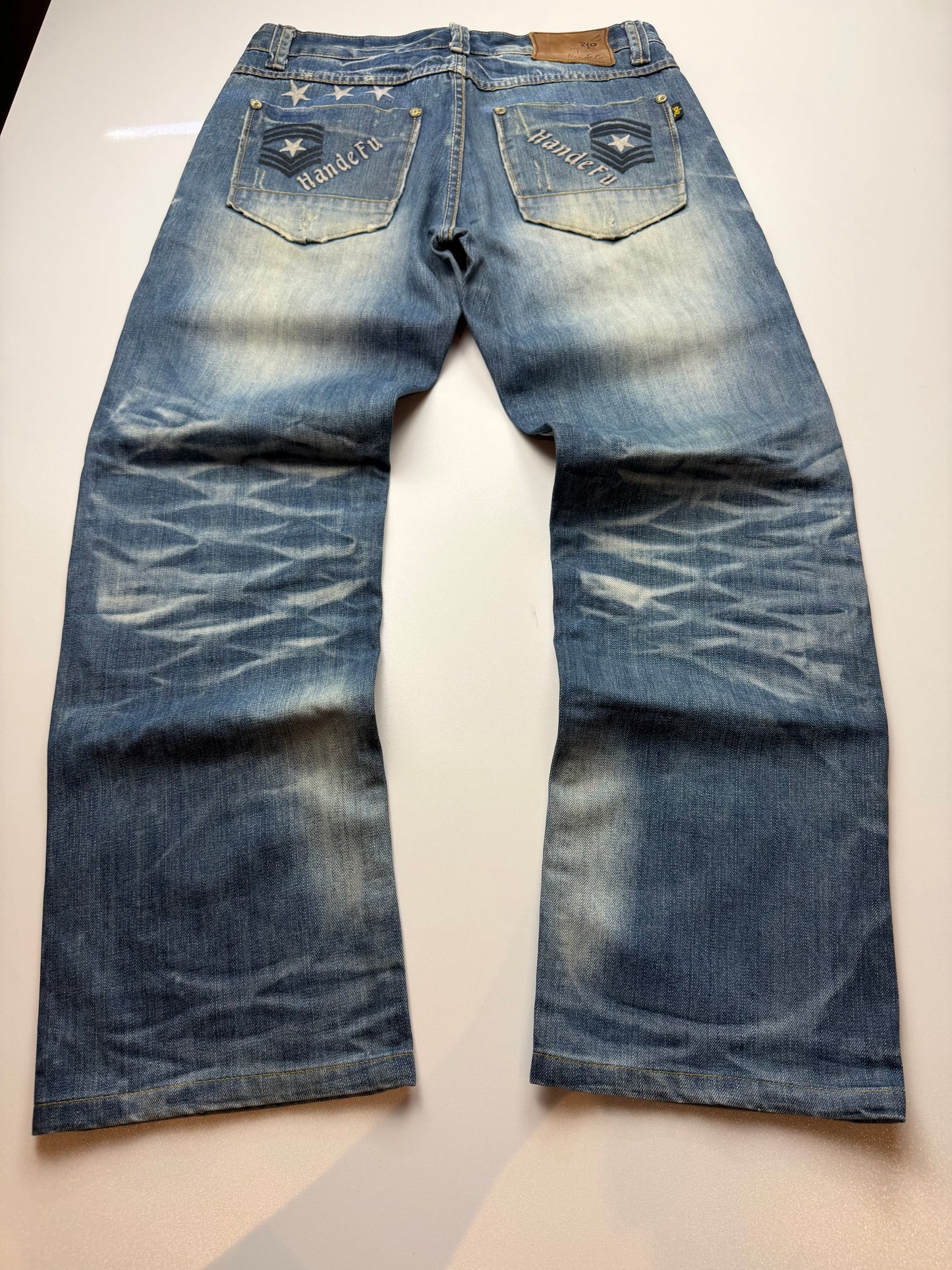 Japan Style Straight Fit Jeans (M)