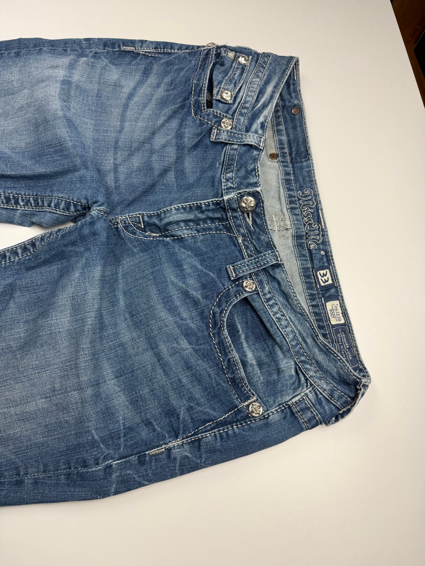 Miss me2000s Flared/Bootcut Low Rise Jeans(M)