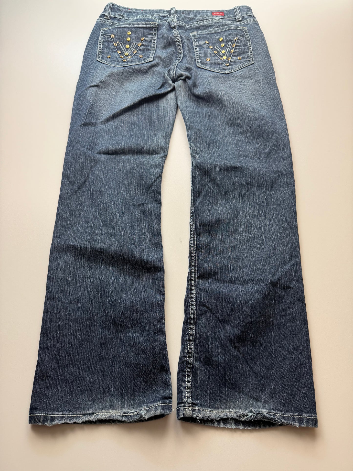 2000s Flared Bootcut Y2k Jeans (S)