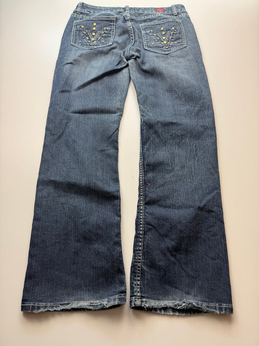 2000s Flared Bootcut Y2k Jeans (S)