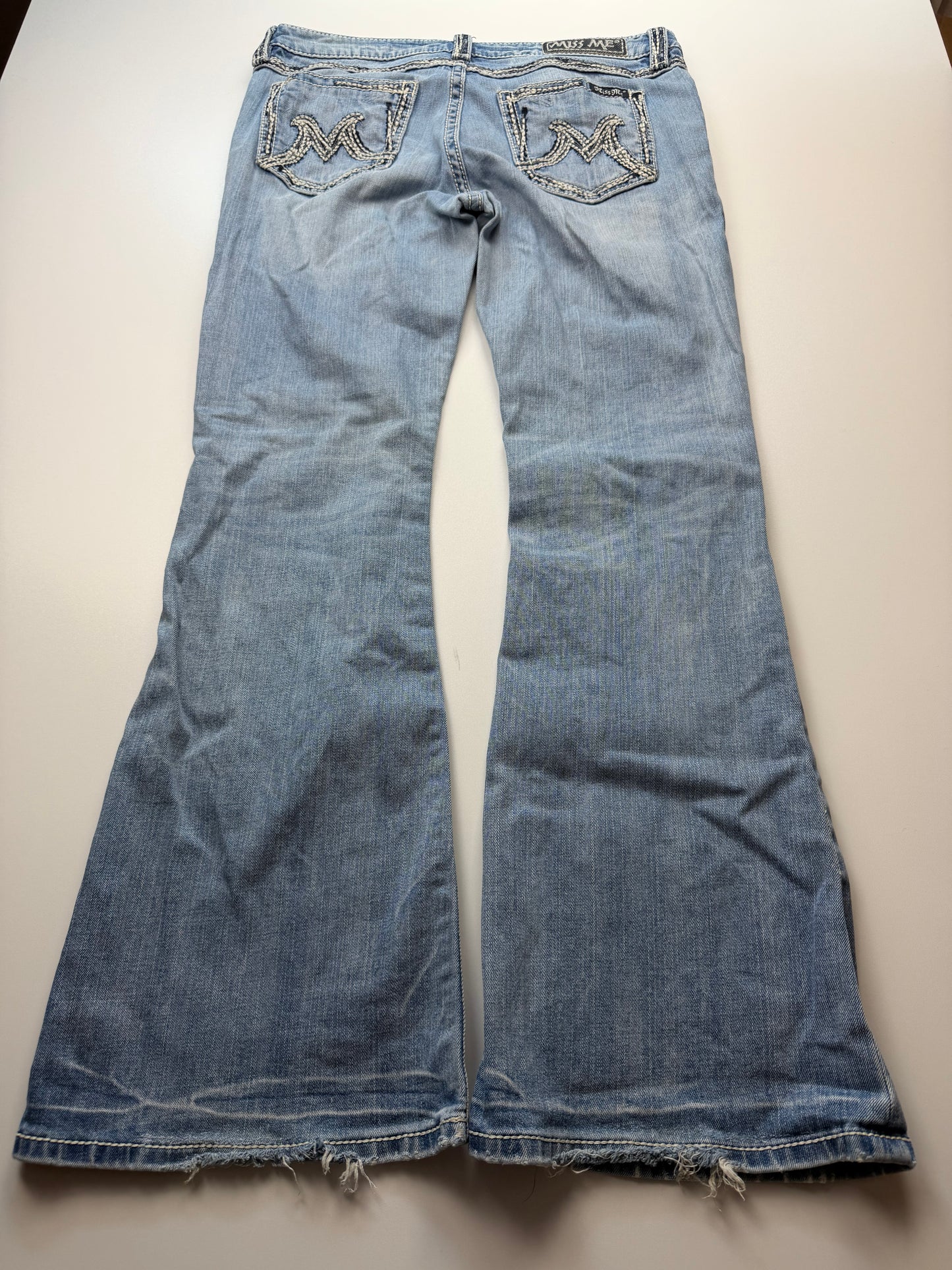 Miss me2000s Low Rise Flared/Bootcut Jeans(L)