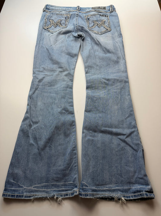 Miss me2000s Low Rise Flared/Bootcut Jeans(L)