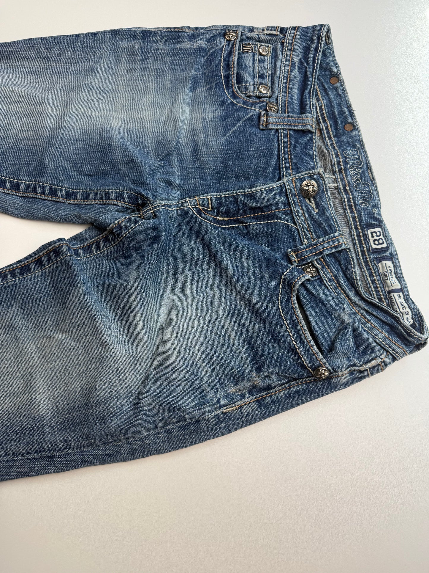 Miss me2000s Flared/Bootcut Low Rise Jeans(S)