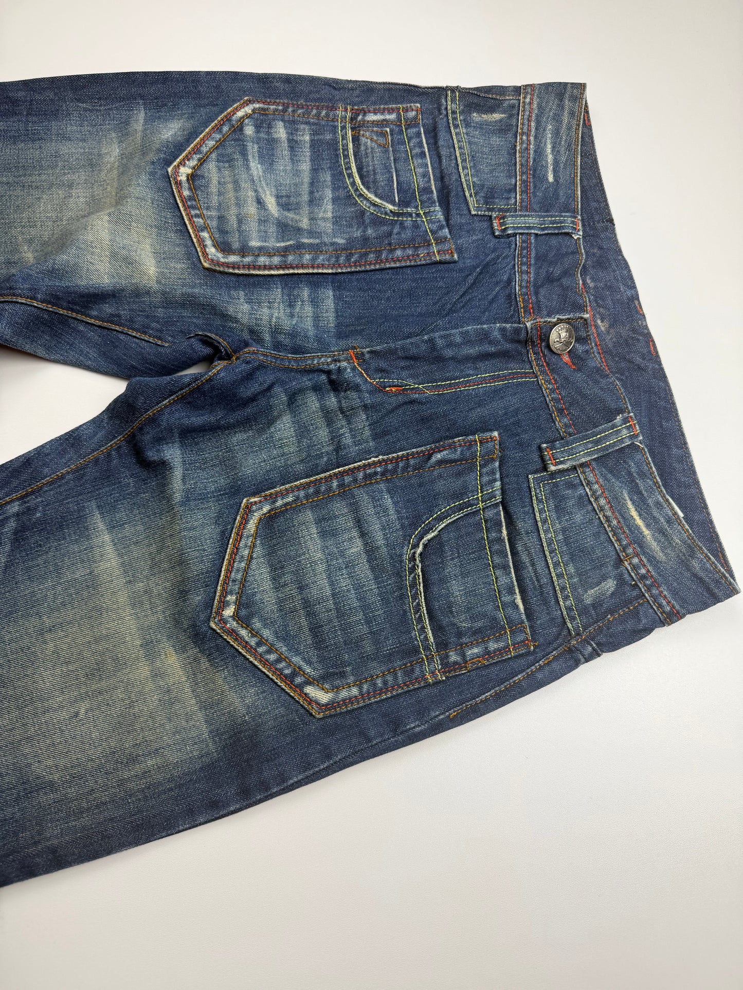 Japanese Style Straight Fit Jeans (M)