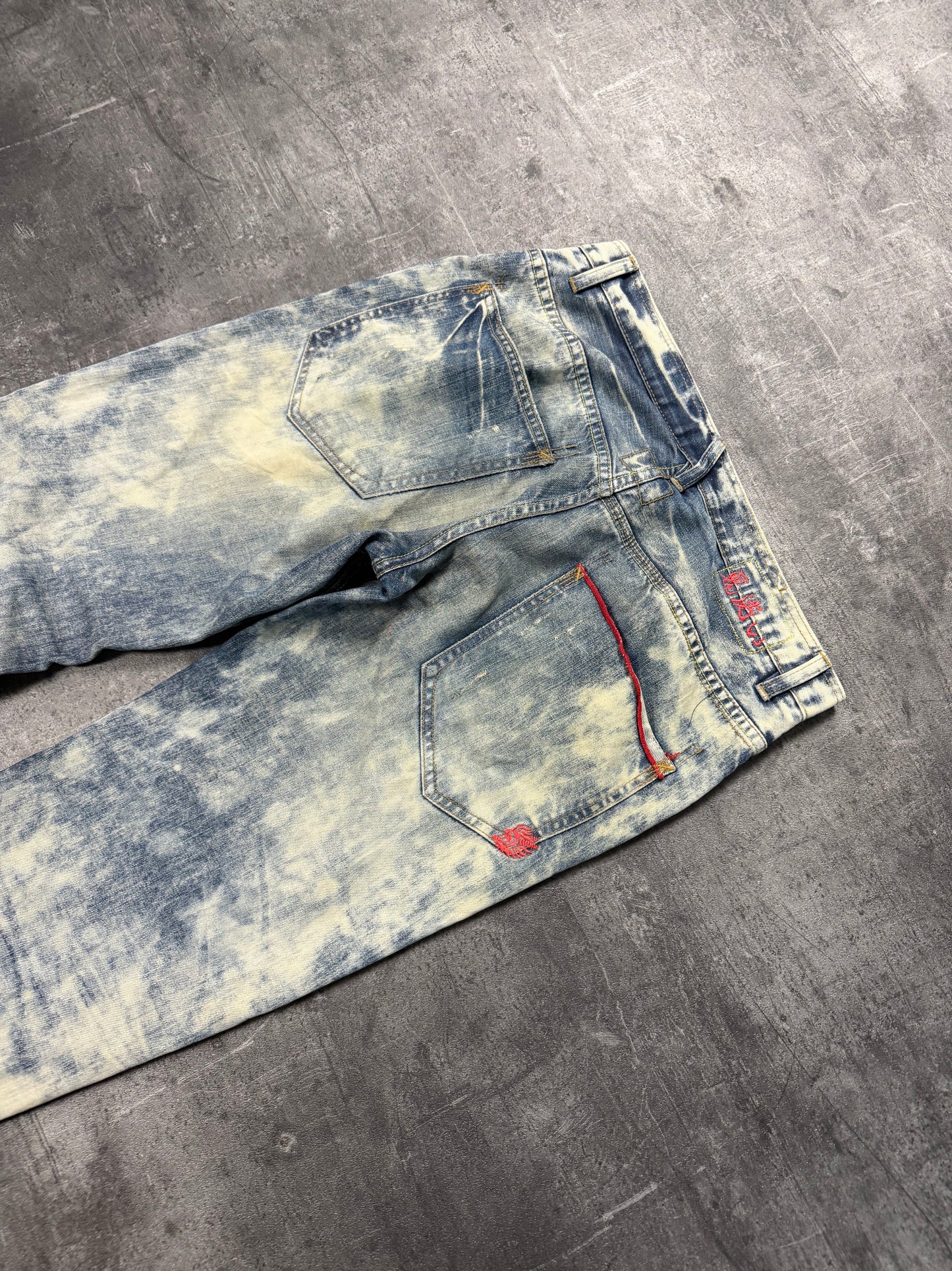 CRAZY WASHED JAPANESE DENIM(L)