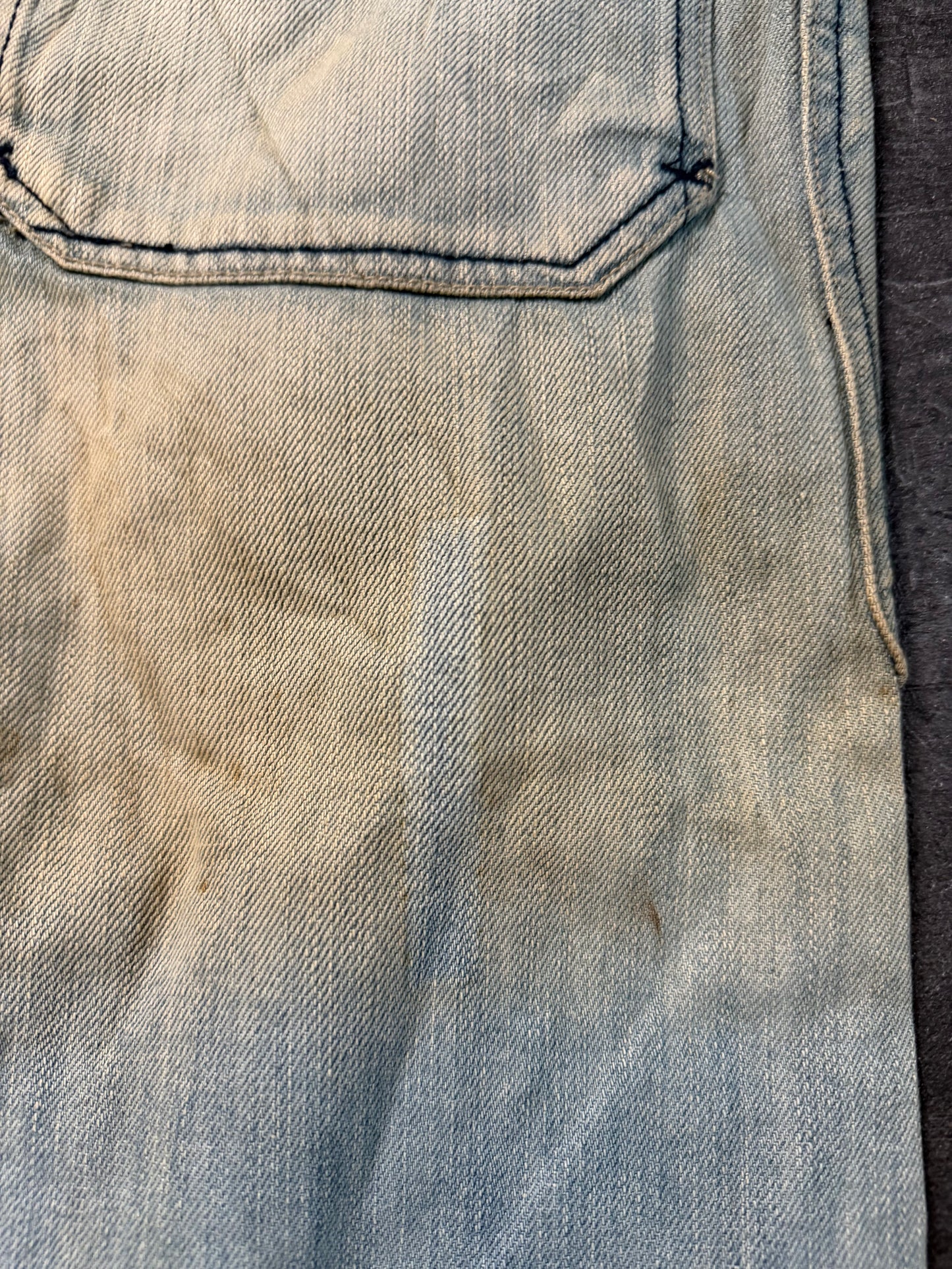CLEAN WASHED JAPANESE DENIM(M)