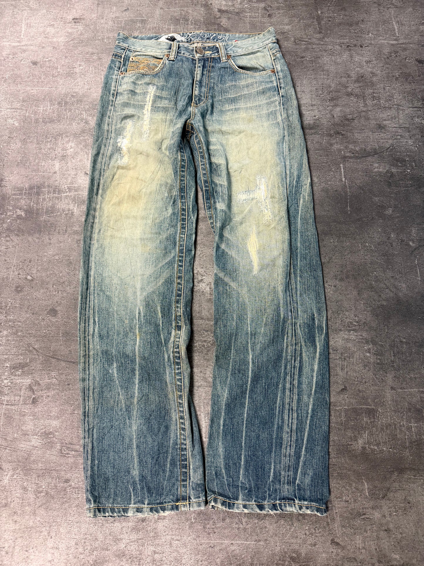 WASHED JAPANESE DENIM(M)
