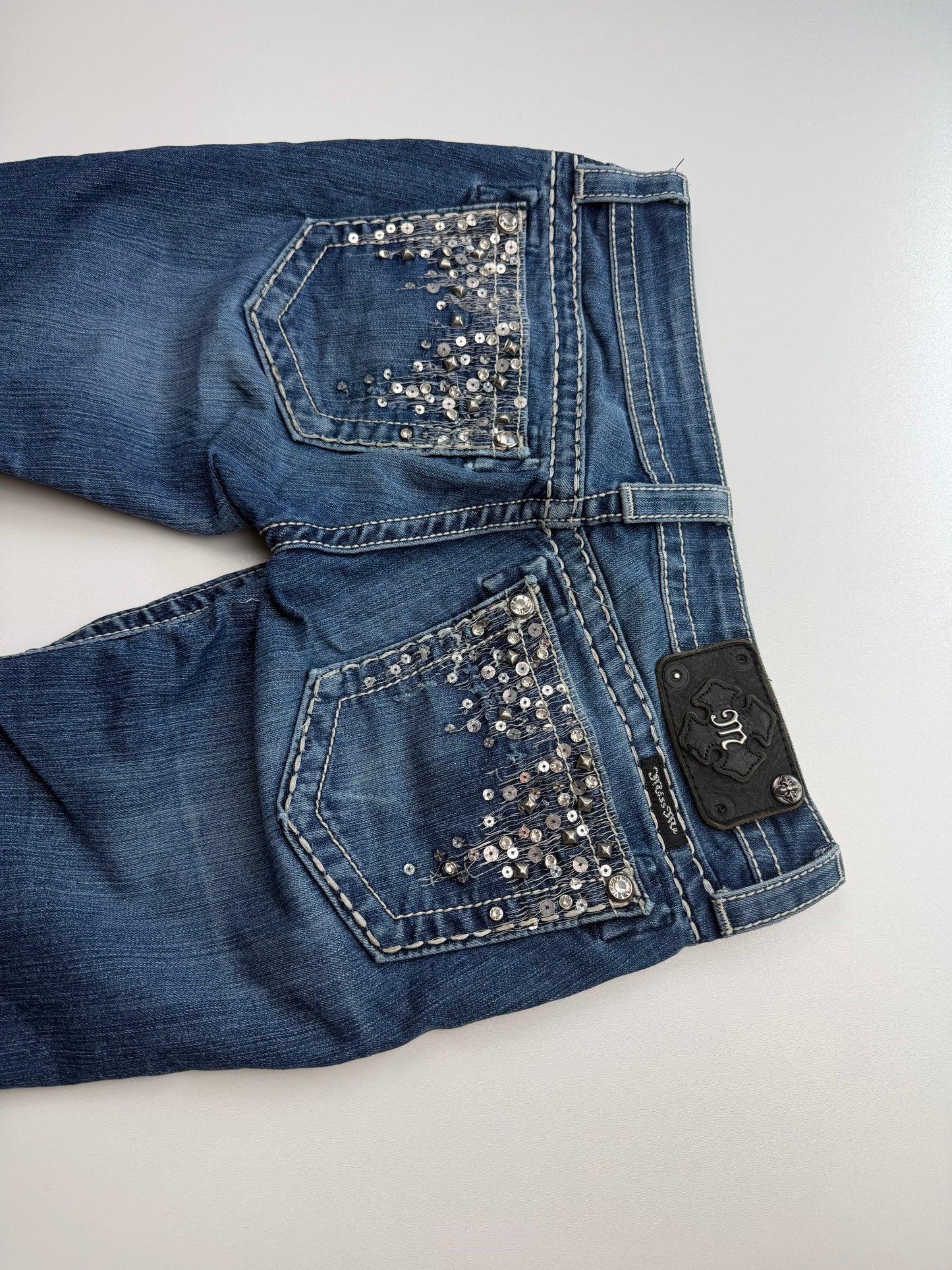 Miss me2000s Flared/Bootcut Low Rise Jeans(S)