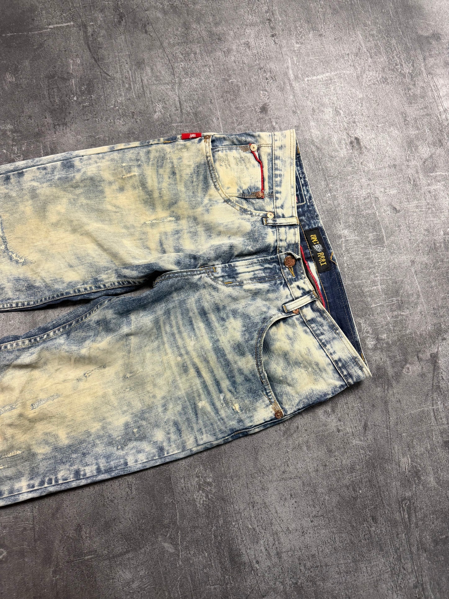 CRAZY WASHED JAPANESE DENIM(L)