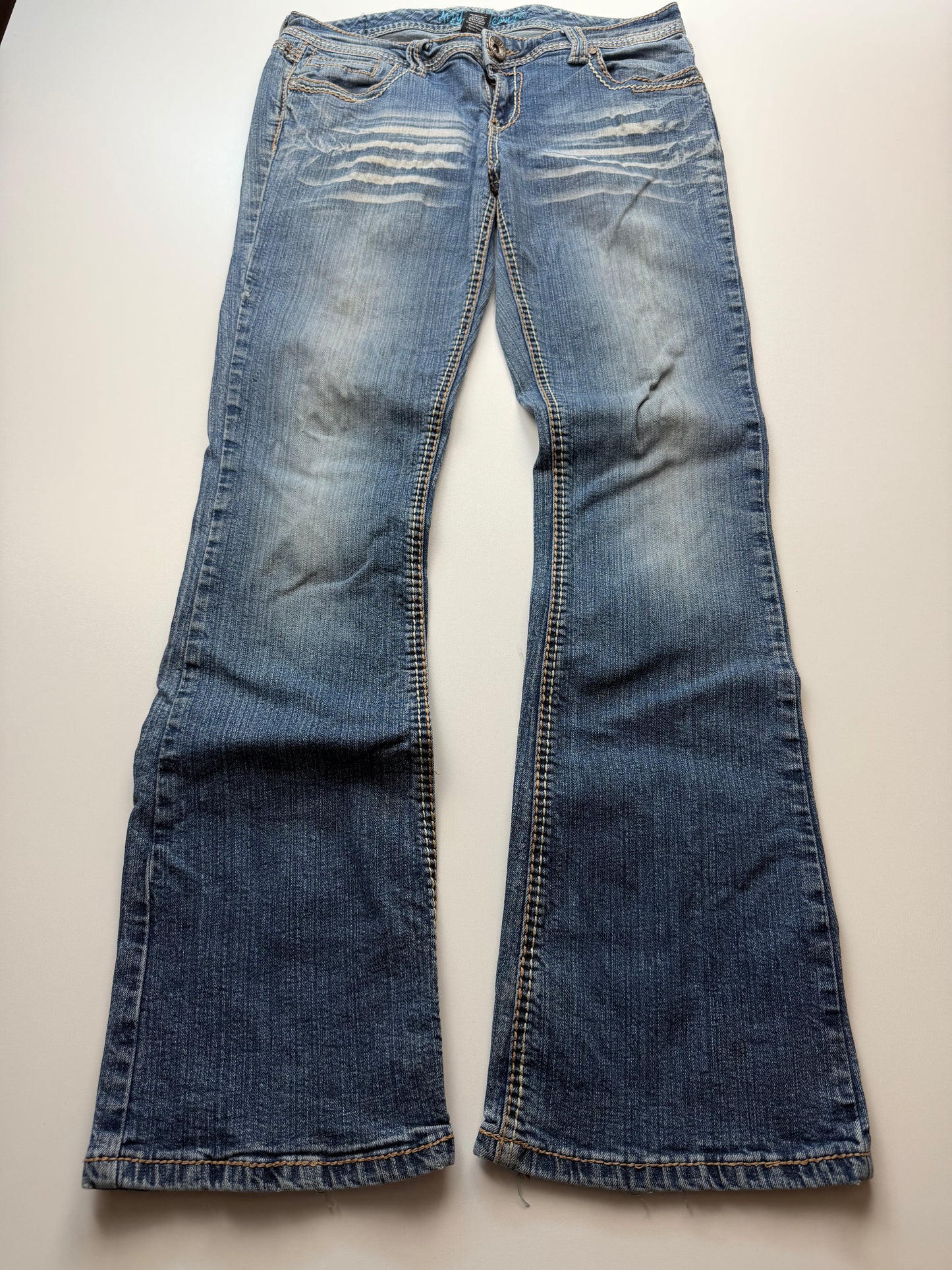 2000s Flared/Bootcut Y2k Jeans(S)