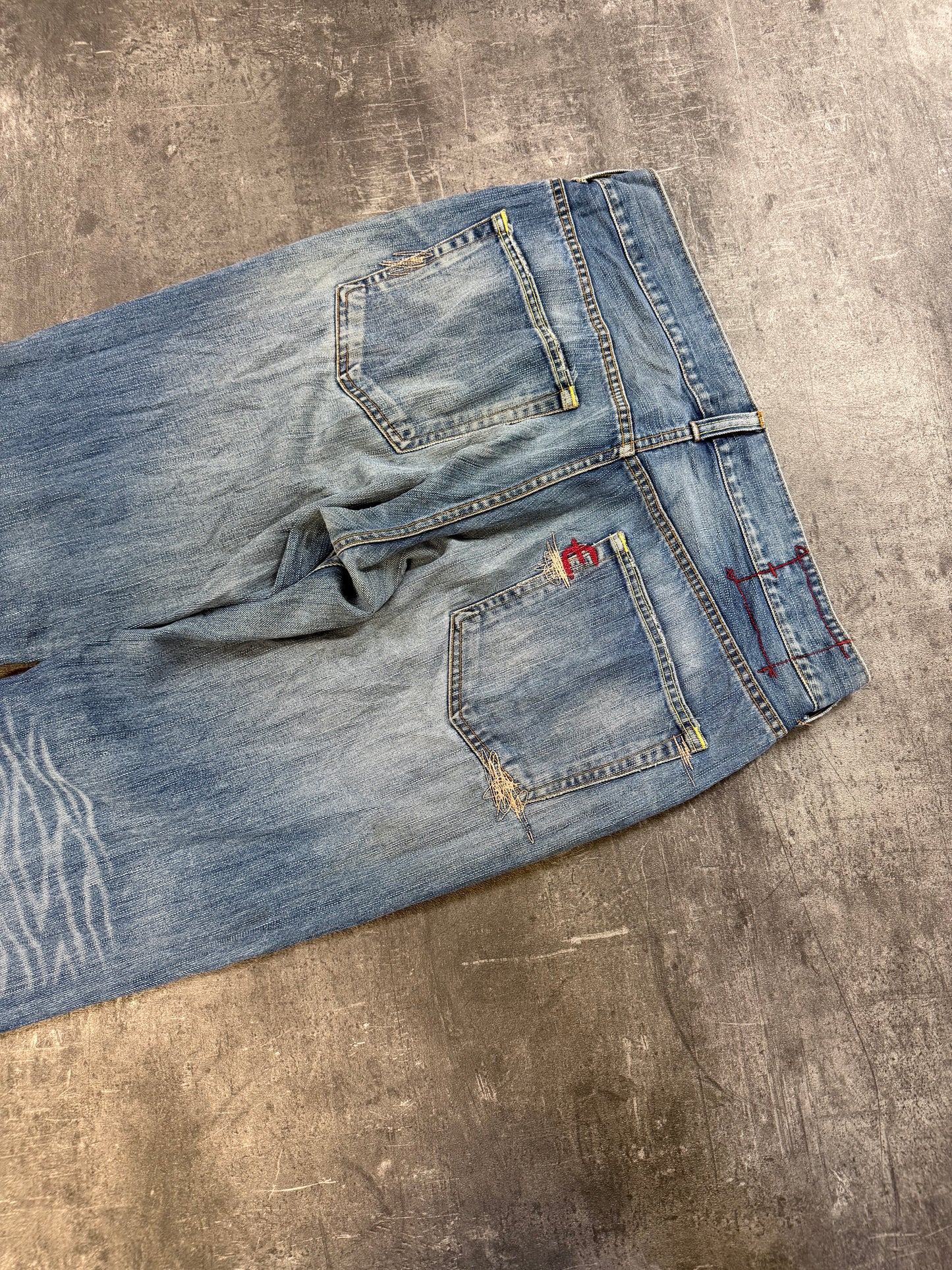 CRAZY WASHED JAPANESE DENIM(L)