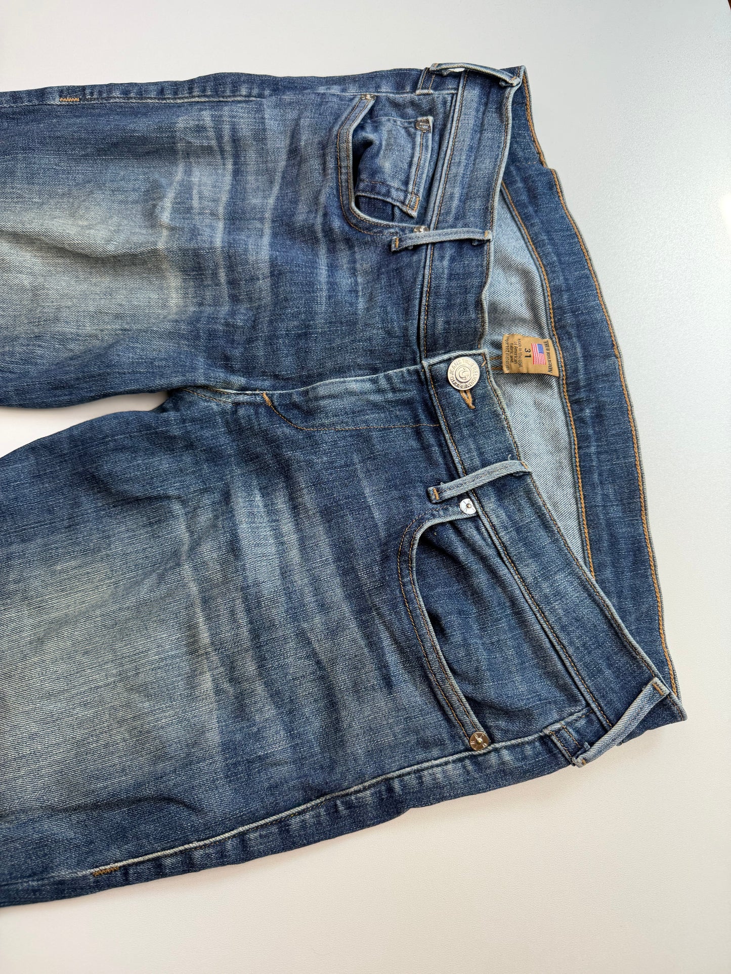 True Religion Flared/Bootcut Low Rise Jeans (M)