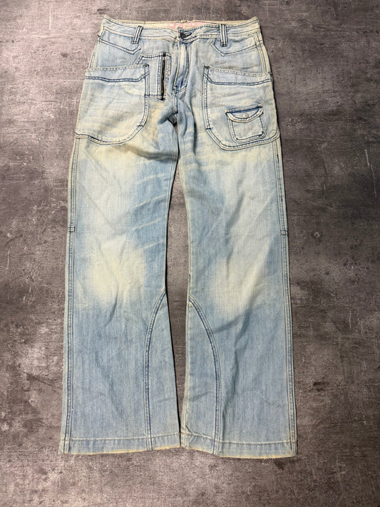 CLEAN WASHED JAPANESE DENIM(M)
