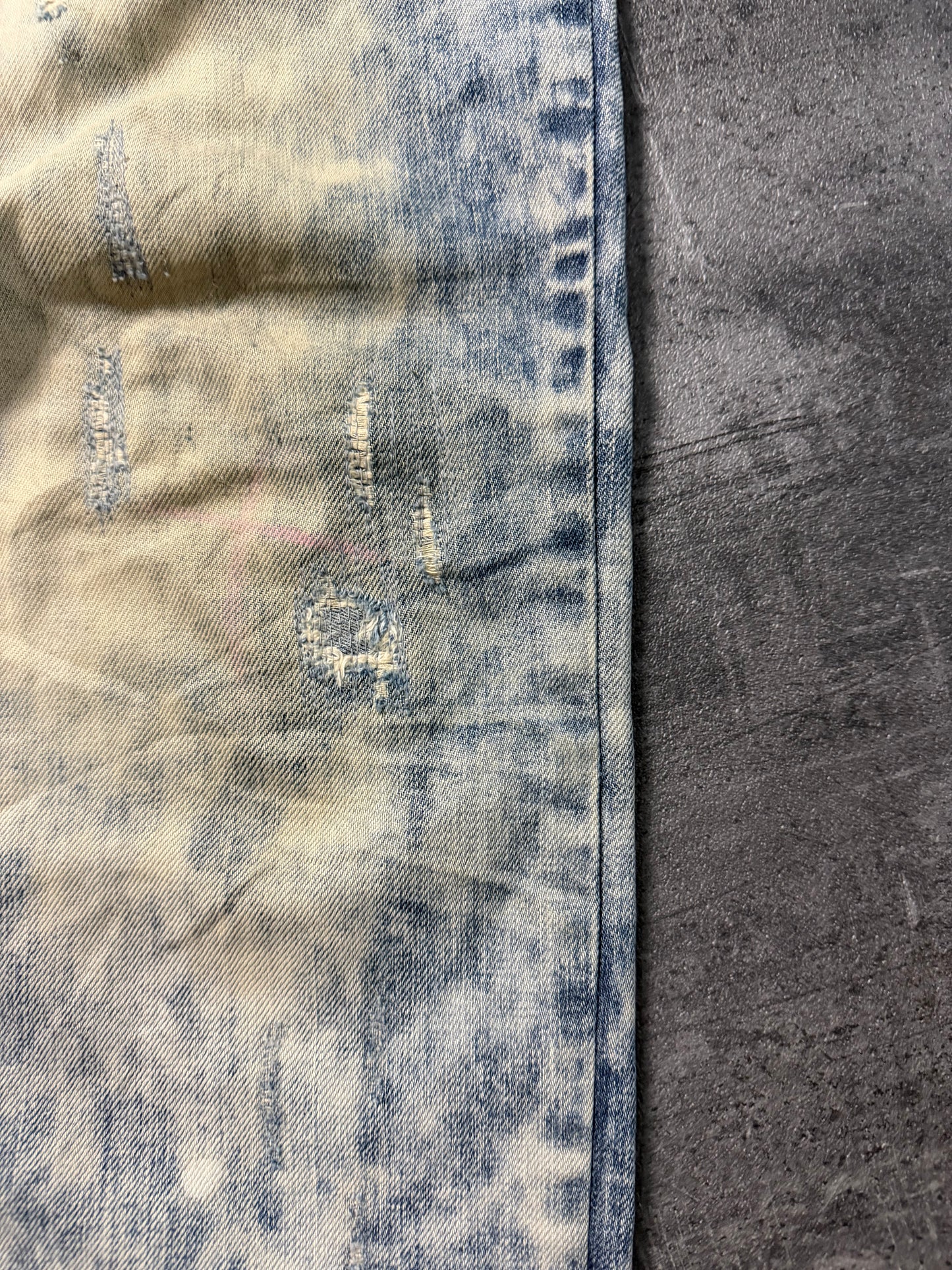 CRAZY WASHED JAPANESE DENIM(L)