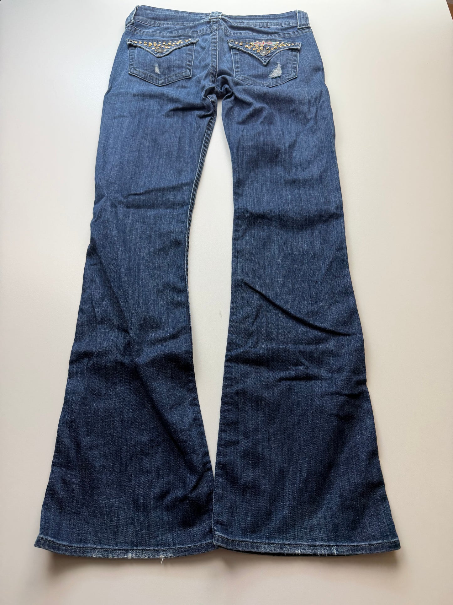 2000s Flared/Bootcut Y2k Jeans(S)