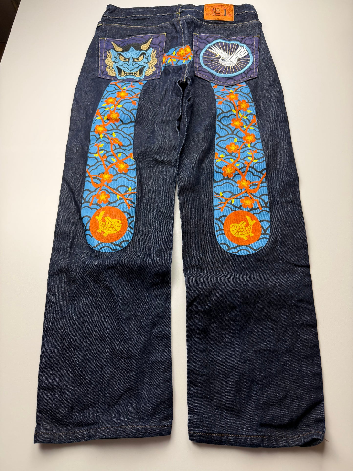 Evisu Straight Fit Jeans (S)