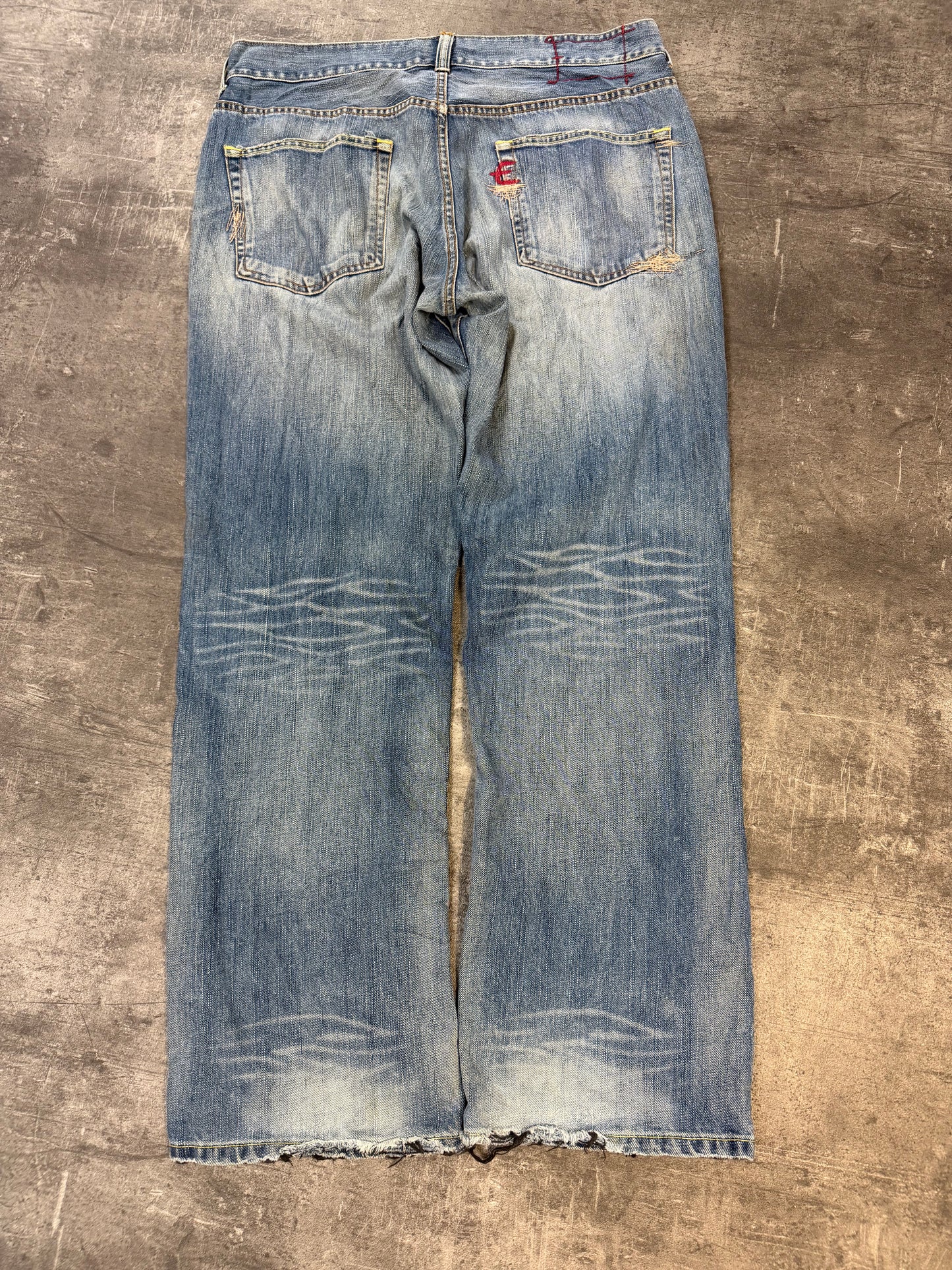 CRAZY WASHED JAPANESE DENIM(L)