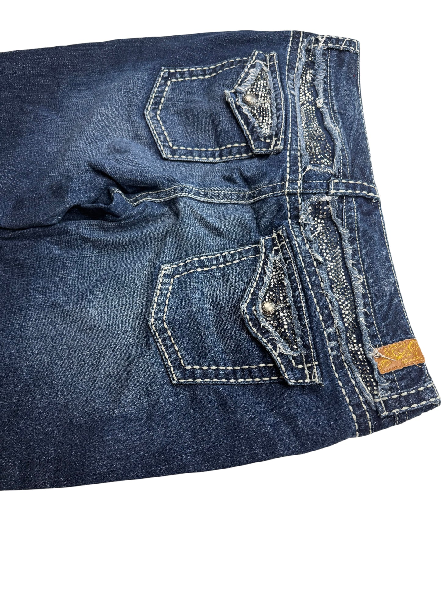 2000s Flared/Bootcut Y2K Jeans (L)