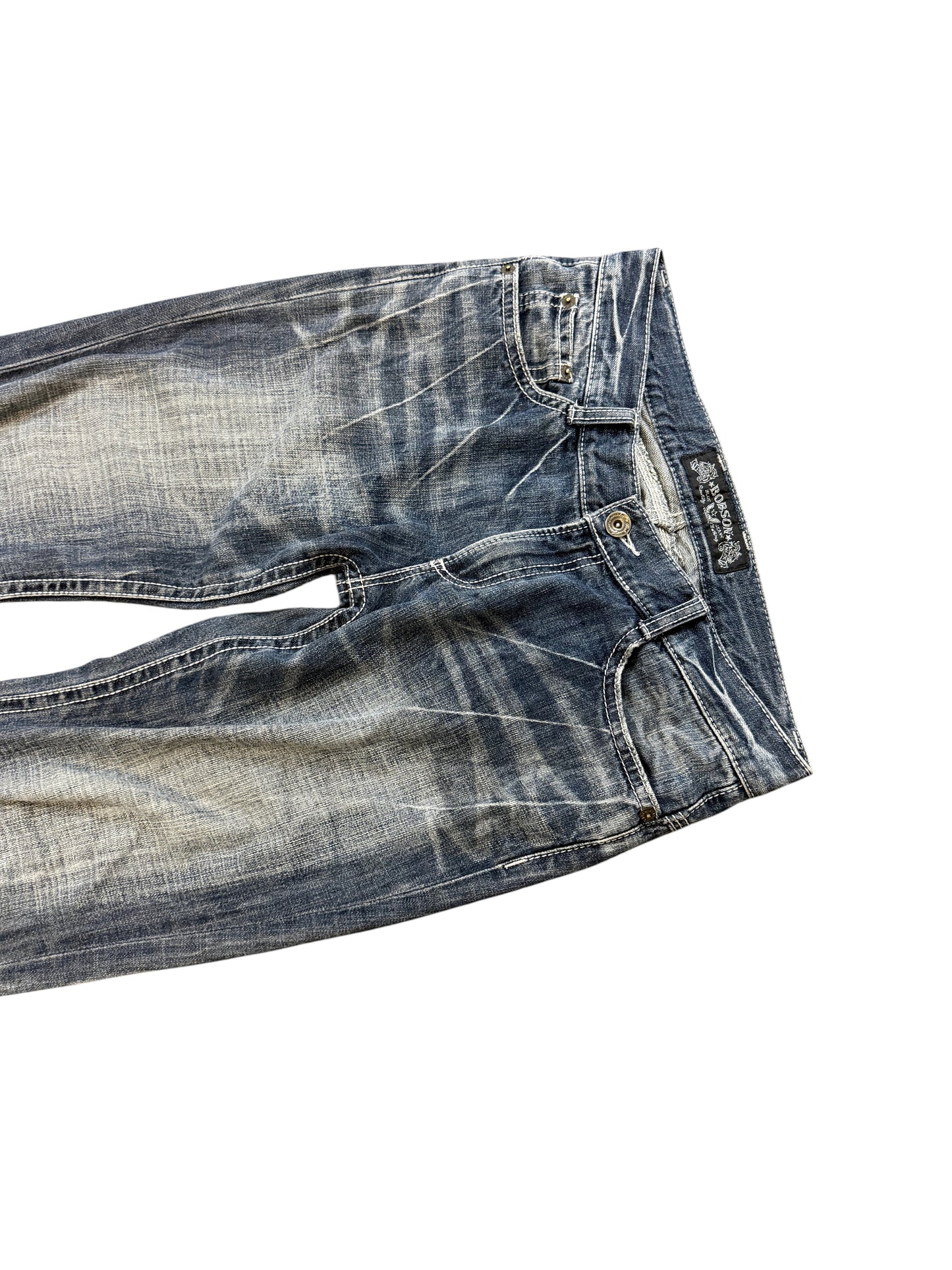 CLEAN WASHED JAPANESE DENIM (M)