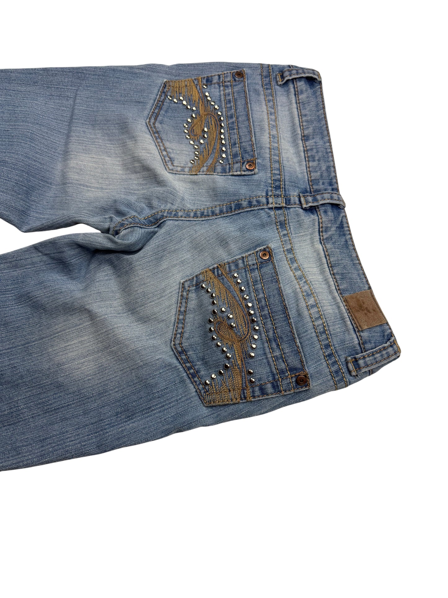 2000s Flared/Bootcut Y2k Jeans (Xs)