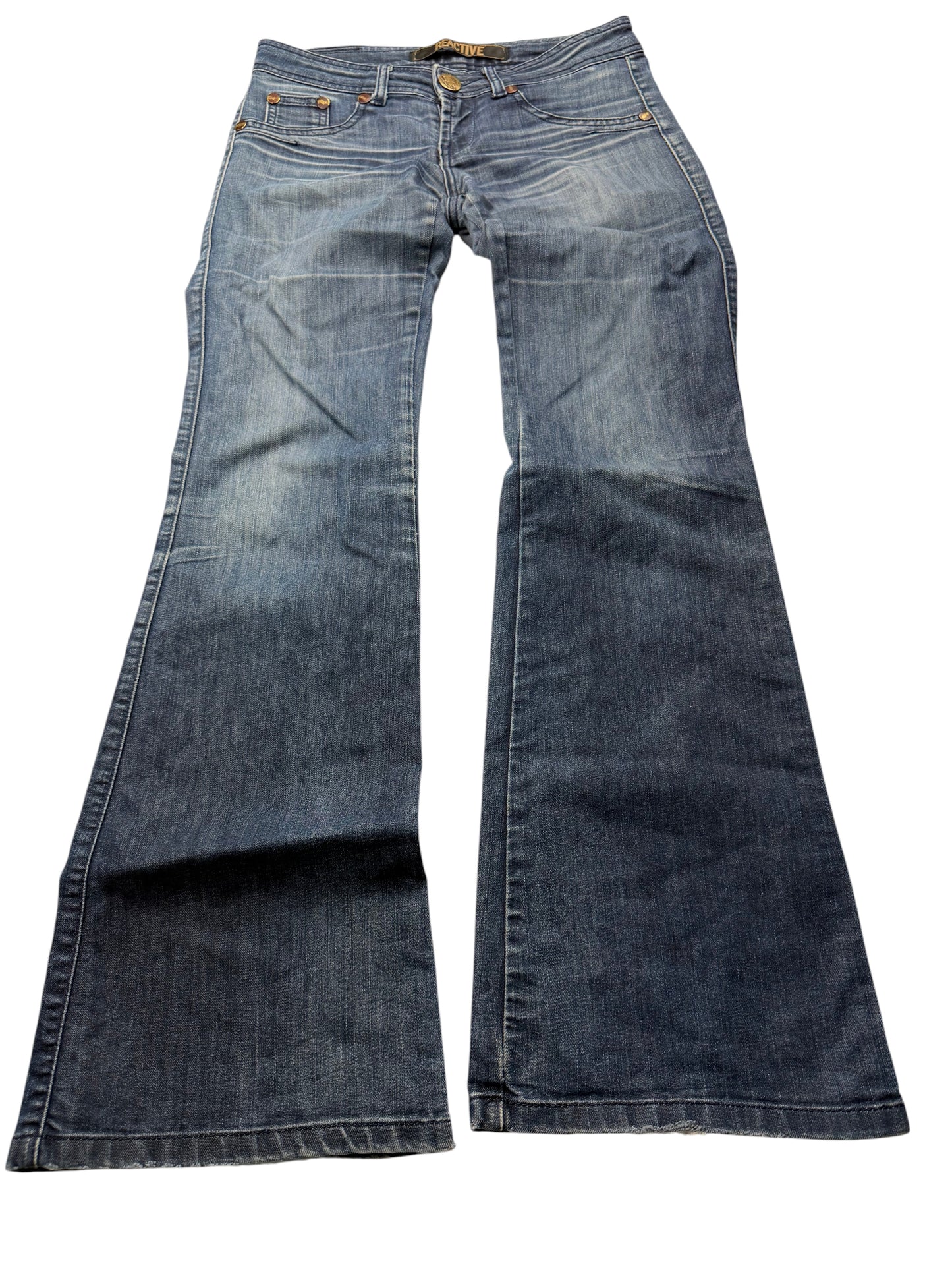 2000sFlared/Bootcut Y2k Jeans(S)