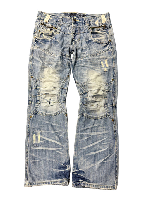 CRAZY WASHED JAPANESE DENIM(L)