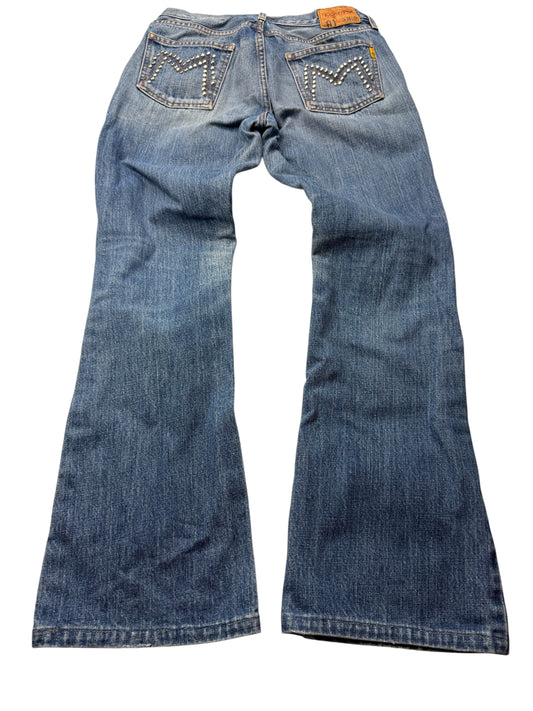 2000s Flared/Bootcut Y2k Jeans (XXS)
