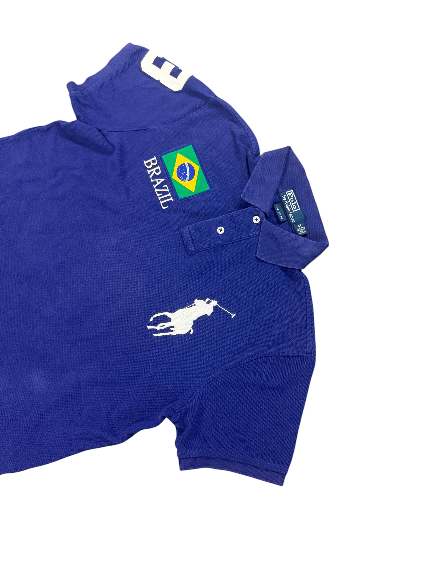 Vintage Big Pony Ralph Lauren Brazil Polo(M)