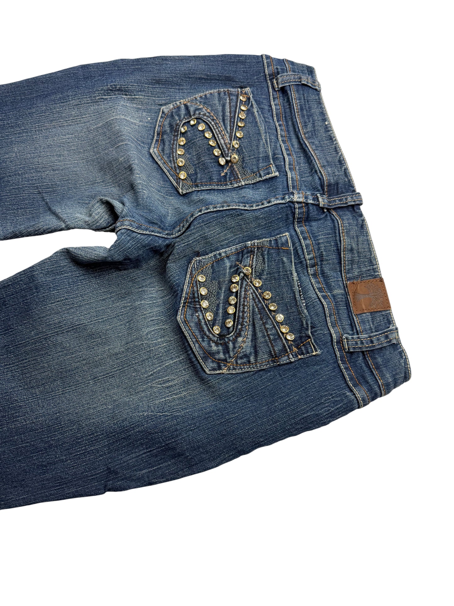 2000s Flared/Bootcut Y2K Jeans (S)