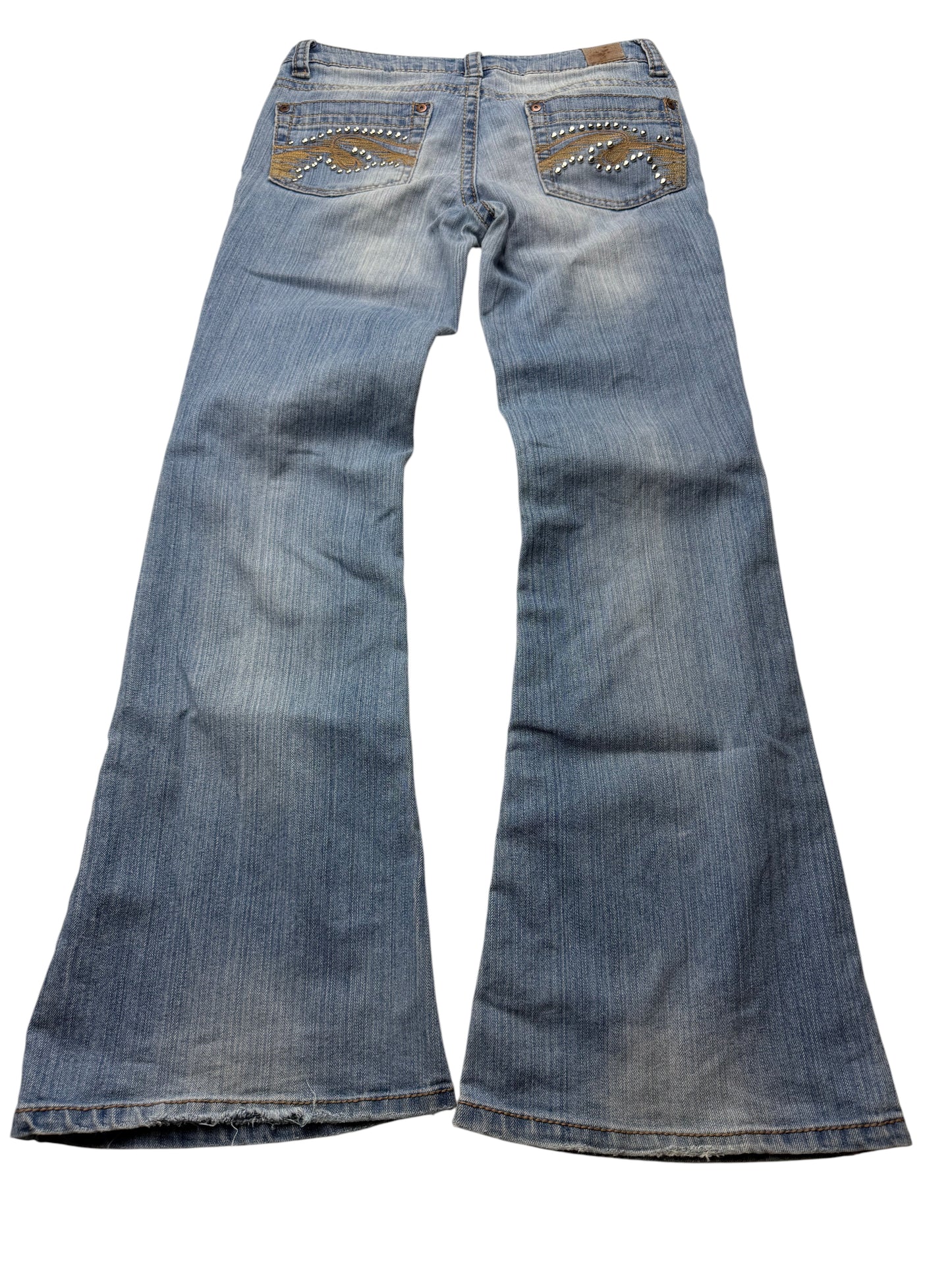 2000s Flared/Bootcut Y2k Jeans (Xs)
