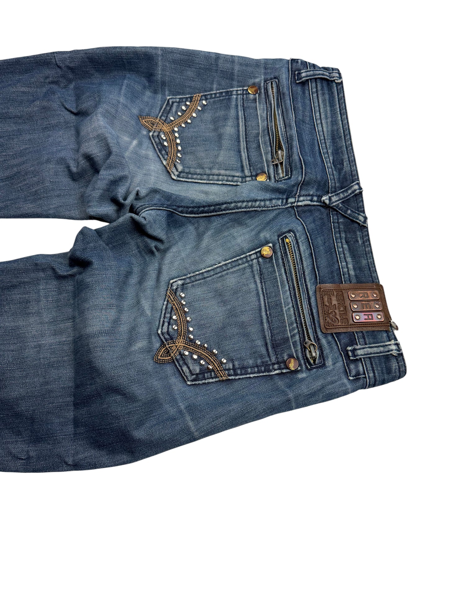 2000sFlared/Bootcut Y2k Jeans(S)