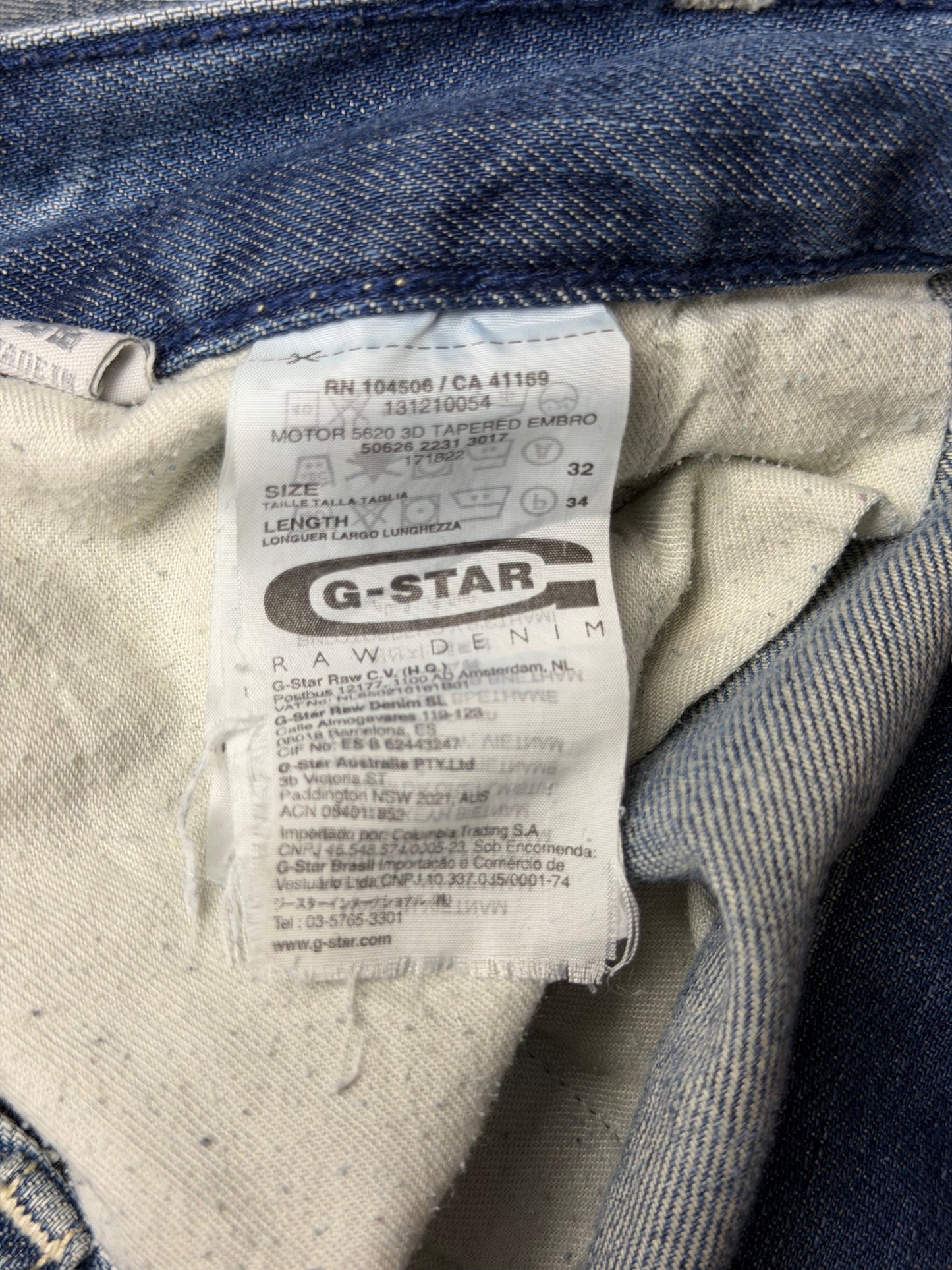 GSTAR STRAIGHT FIT JEANS(M)