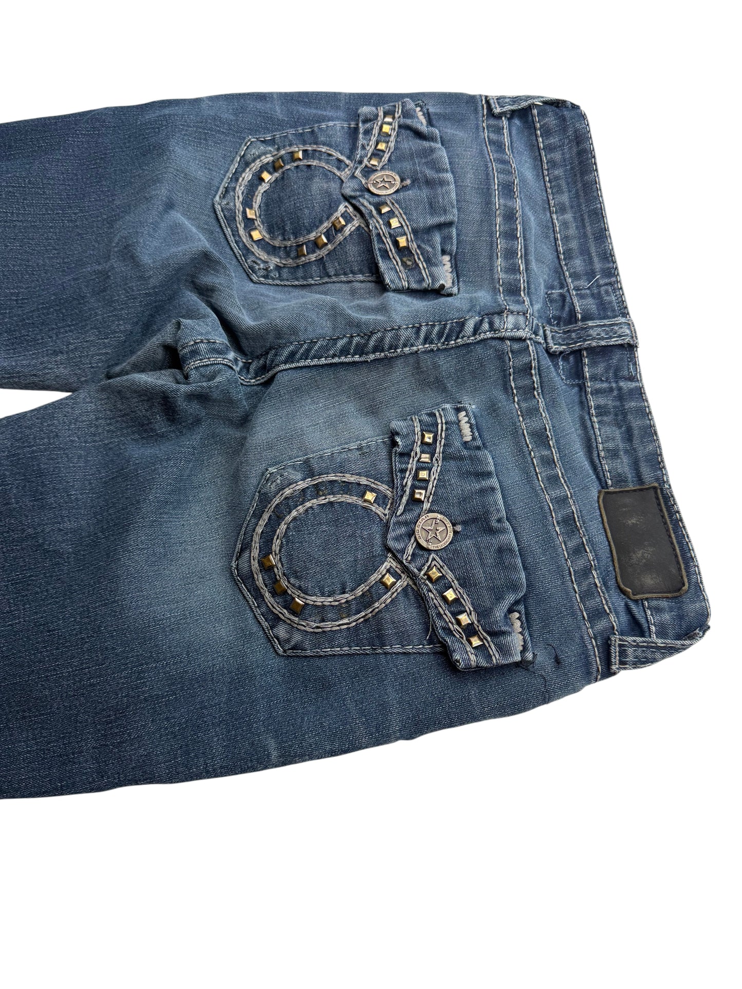 2000s Flared/Bootcut Y2k Jeans (Xs)
